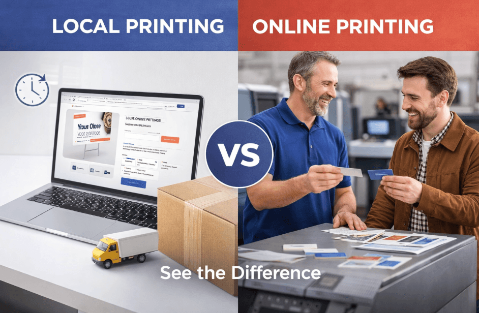 Why Local Printing Beats Online Every Time
