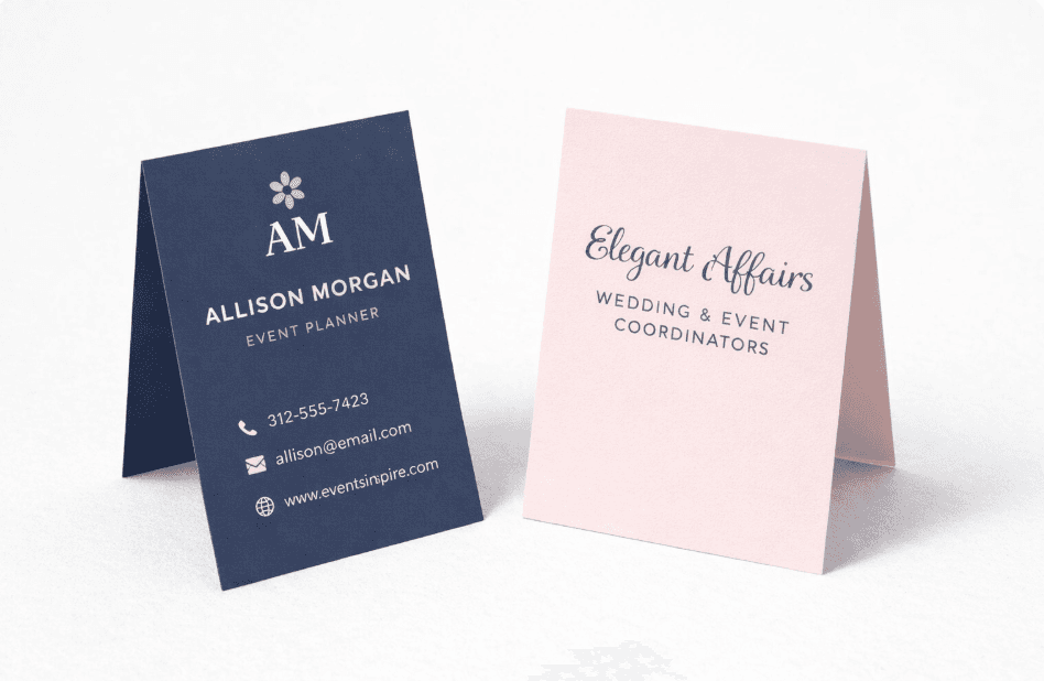 Fold-Over Business Cards 1